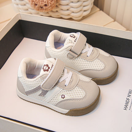 Baby Shoes Summer Mesh Shoes 0-3 Years Old Baby Soft-Soled Non-Slip Toddler Shoes Small and Medium-Sized Boys and Girls Mesh Breathable Shoes