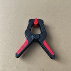 4inch two-color red clip