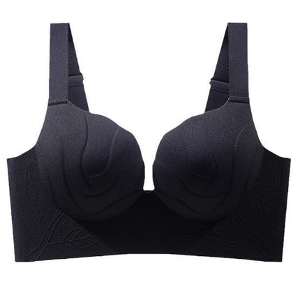 Cross-Border Large Size Seamless Underwear for Women with Large Breasts, Push-Up, Secondary Breast Reduction, Anti-Sagging, Expansion, Soft Support Bra