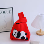 Lying bear red