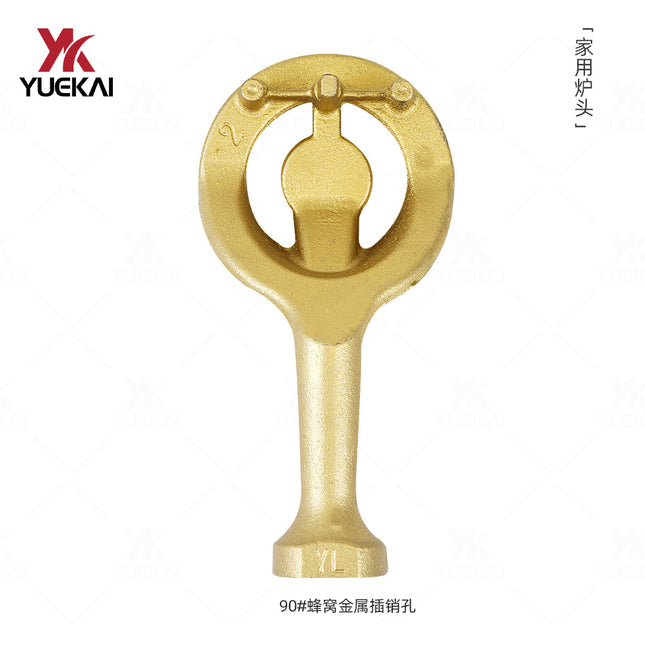 Yuekai Stove Accessories Universal Gas Cooker Stove Golden 90# Honeycomb Stove Cast Iron Universal Stove