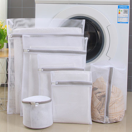 Gray 70g Underwear Bra Machine Wash Mesh Bag Coarse Mesh Fine Mesh Laundry Bag Protective Wash Bag Laundry Bag for Washing Machine Use