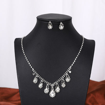 Europe and the United States cross-border foreign trade popular star necklace shiny sparkling cross pendant chain ladies