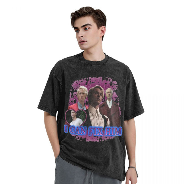 I Can Fix Him Coriolanus Snow Movie t Shirt Hip Hop Washed C