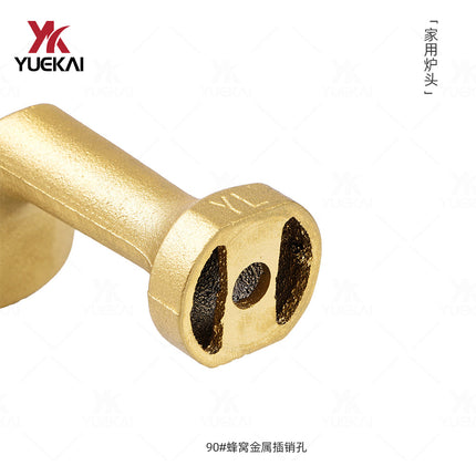 Yuekai Stove Accessories Universal Gas Cooker Stove Golden 90# Honeycomb Stove Cast Iron Universal Stove