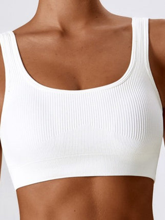 European and American Pure Color Threaded Yoga Intimates U-Shaped Seamless Cross-Border Sports Fitness Yoga Vest Intimates Bra for Women