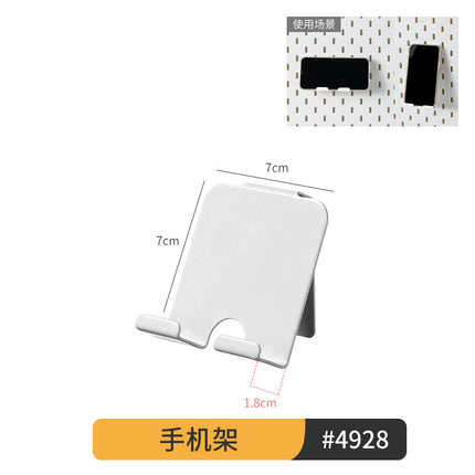 Hole Board Desktop Study Table Desk Dormitory Vertical Storage Partition Station Office Desk Rack Accessories