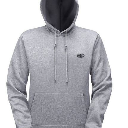 Cross-Border New Smart Dual-Control Seventeen-Zone Constant Temperature Heating Clothing Electric Heated Hooded Sweatshirt Casual Warm Jacket for Men and Women