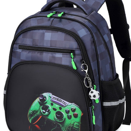2026 Cross-Border Elementary School Student Backpacks Russian Style 1-3 Grade Lightweight Spine-Protecting and Burden-Reducing Children's Backpacks Wholesale