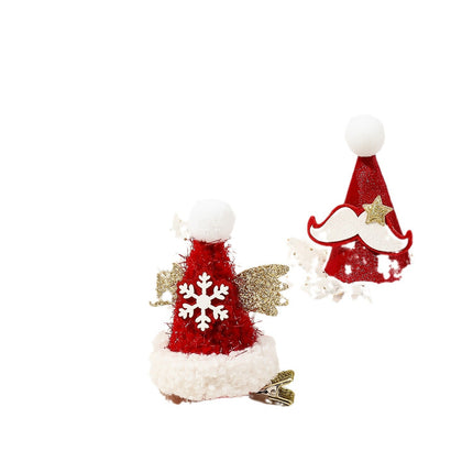 20024 Christmas Hair Ring Antler Hair Ring Bow Hairpin Elegant Cute Christmas Party Children Hair Accessories