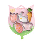 Yw0054 easter cookie cutter 5-piece set / Picture color