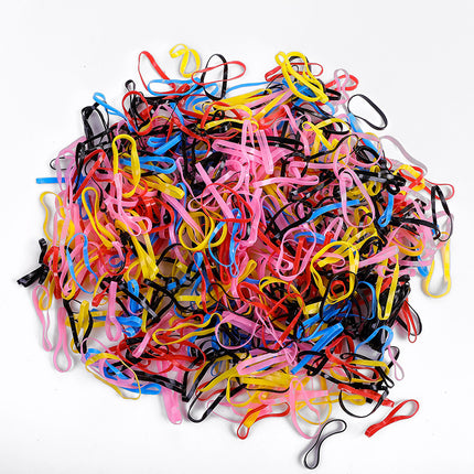 2000g Disposable Rubber Bands for Kidsren, Girls' Hair Ties That Do Not Hurt Hair, Hair Ties, Hair Ties, Hair Accessories