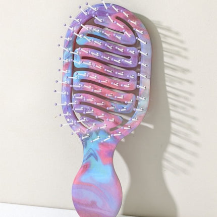 Ribs Comb for High Crown Volume, Wholesale, Household, Mini, Portable, Women's Hollow-Out Hair Smoothing and Styling Massage Comb