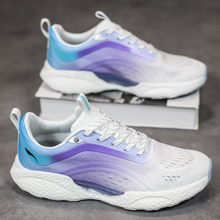 Men's Shoes Spring 2024 Popcorn Lightweight Breathable Sports Trendy Shoes Running Shoes Casual Sports Shoes Couple Style Trendy