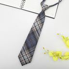 Sunshine plaid tie
