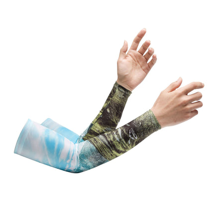 Sun protection oversleeve men's and women's summer Thin Ice Silk outdoor sports UV protection arm cover outdoor riding driver