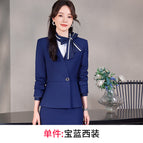 Single royal blue suit / S
