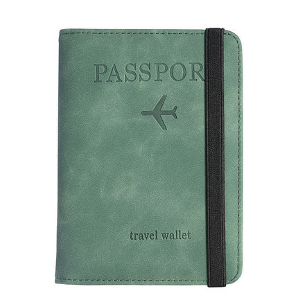 2025 Cross-border PU Leather Card Holder Passbook Holder Travelwallet Multi-function Certificate Bag Batch