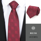 8cm wine red square hand