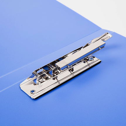 Deli 5333 Vertical Blue Single A4 Hanging File Folder with Strong Metal Clip for Hanging and Storing