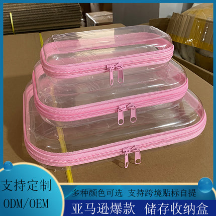 Popular Pet Storage Box, Large-Capacity Travel Storage Bag, Multi-Purpose Three-Piece Set, Toiletry Bag, Cosmetics Storage Bag
