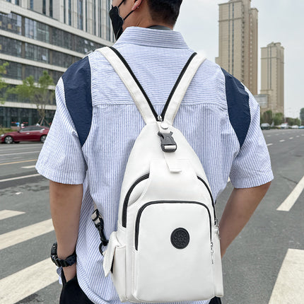 Chest Bag Backpack Single Shoulder Crossbody Bag Three-purpose Bag Multi-purpose Bag Oxford Cloth Multi-layer Casual Lightweight Men's Bag Women's Bag