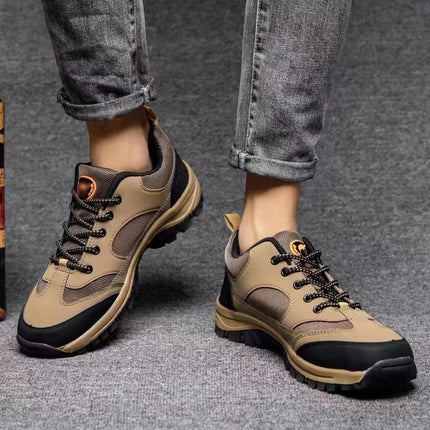 Outdoor Hiking Shoes Spring Men's Hiking Lightweight Casual Sports Shoes Dad Shoes Construction Site Men's Shoes Labor Protection Shoes Wholesale