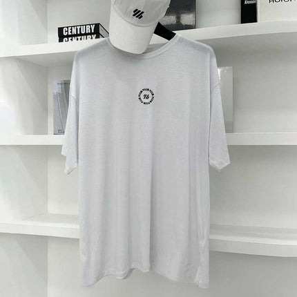 VQ muscle fitness Brothers Sports men's T-shirt summer round neck cotton running short sleeve top leisure generation hair