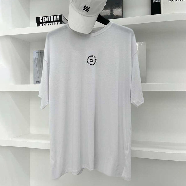VQ muscle fitness Brothers Sports men's T-shirt summer round neck cotton running short sleeve top leisure generation hair