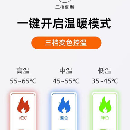 Cross-border Heating Vest Smart Electric Heating Vest Winter Men's Charging Full Body Heating Clothes Middle-aged and Elderly Women's Warm