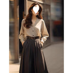 Skirt plus belt / S