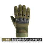 Soft shell long finger military green / XL