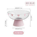 Small size transparent + love powder [drainable base]