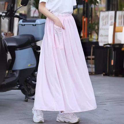 Cycling sun protection clothing leg protection anti-exposure skirt apron summer electric battery motorcycle sun protection skirt
