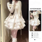 Sun protection cardigan + dress / S