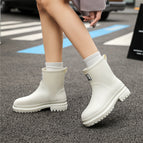 [fleece-free style] white-sneaker size / 36