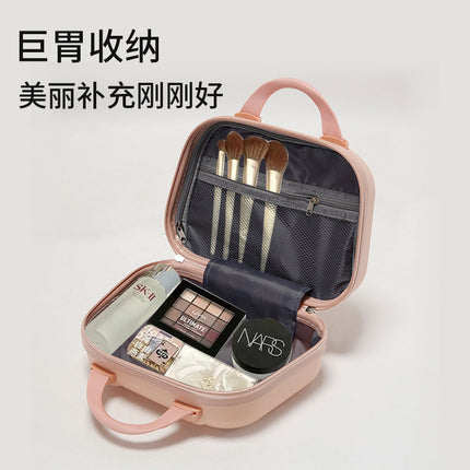 New Manufacturer Direct Sales 12inch Large Capacity Cosmetic Case Travel Handbag Portable Travel Luggage Ready in Stock
