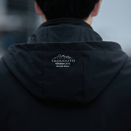 Removable Autumn Parker Men's 2023 New Fashion Brand Jacket Fleece-lined Thickened Jacket Men's Fashionable Men's Clothing