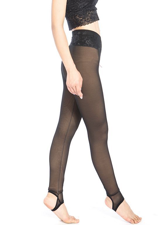Winter high-waist double-layer leggings fake meat stepping foot plus velvet padded warm pants non-hook silk high-waist belly women's pants