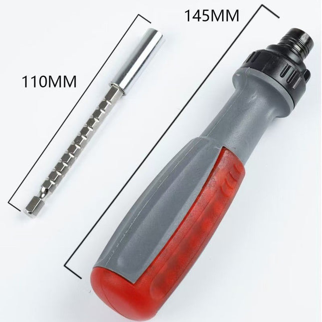 10-in-1 Ratchet Screwdriver Set Cross Plum Blossom Special-shaped Multi-function Multi-angle Screwdriver Repair Tool