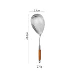 304 steel + rosewood handle / Zanthoxylum bungeanum-leak-medium size
