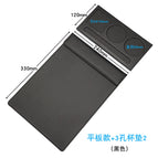 Black set: Flat +3 hole coasters 2