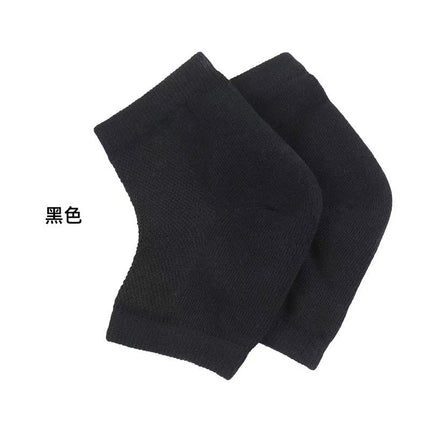 Cross-Border Wholesale Mesh Gel Heel Socks Heel Protective Cover Socks Men's and Women's Short Socks Breathable Sweat-Absorbent Anti-Crack Socks