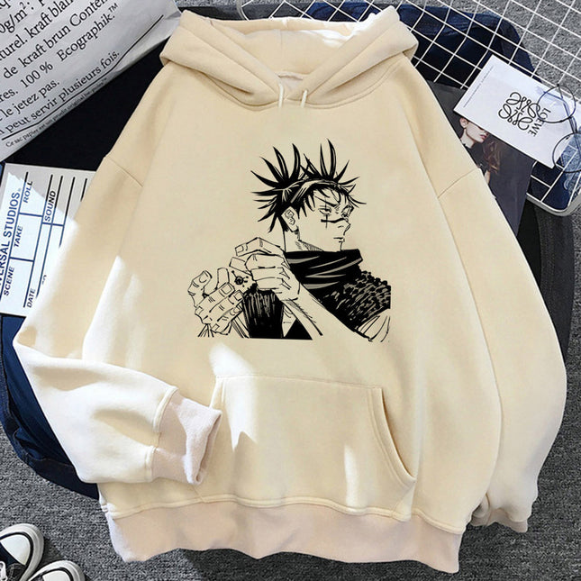 Choso Hoodie Print Design Comics Clothing Teenage Graphic Sports Casual Harajuku Sweatshirts Casual