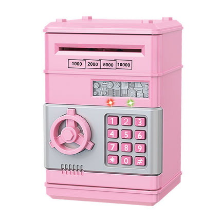 Cross-border atm smart password piggy bank large capacity children's creative piggy bank can only enter the piggy bank