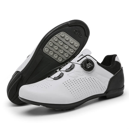 Bicycle Shoes, Cycling Shoes, Men's and Women's Road Bike Lock Shoes, Mountain Bike Assist Shoes, Hard-Soled, Lightweight, Breathable, Outdoor