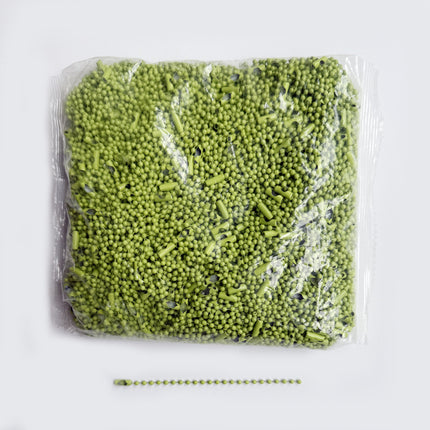 Wholesale color bead chain 2.4mm ball bead chain ball bead chain jewelry accessories DIY homemade hand-made chain goo card hanging chain