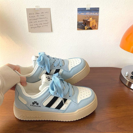 American Retro Pink Thick-Soled Sneakers for Women 2025 Summer New Ins Trendy Versatile Casual Sports Shoes German Training Shoes