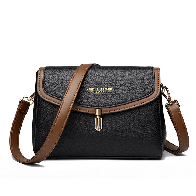 Bag women's bag 2024 new fashion small bag messenger bag middle-aged shoulder bag women's bag satchel a generation of hair
