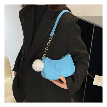 Women's Small Bag 2025 Winter Trend Retro Shoulder Bag Simple Fashion Crossbody Bag Stylish Underarm Bag for Women